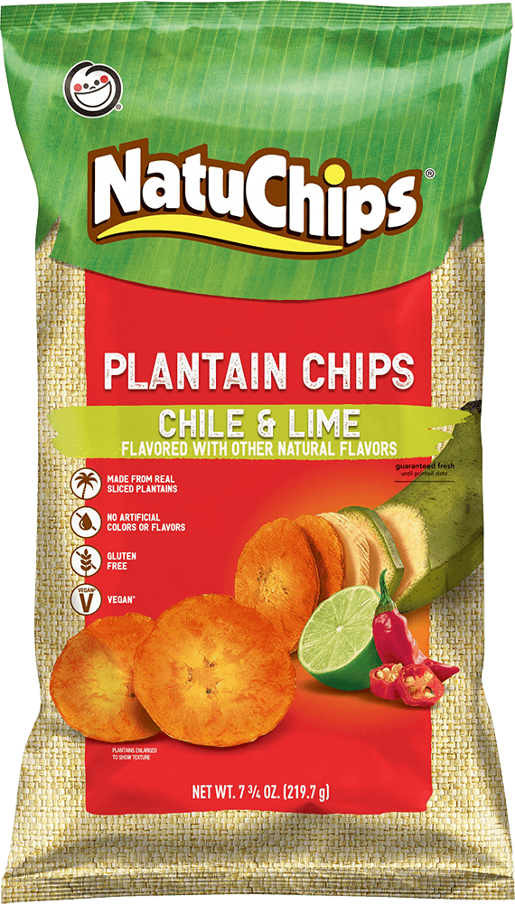 Bag of Plantain Chips Chile & Lime